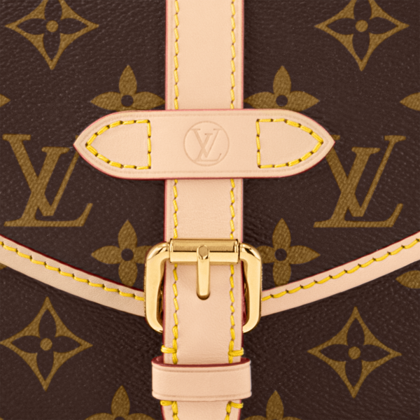 Сумка Louis Vuitton Saumur Bb Коричневая N