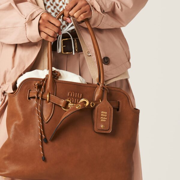 Сумка Miu Miu Aventure Коричневая N
