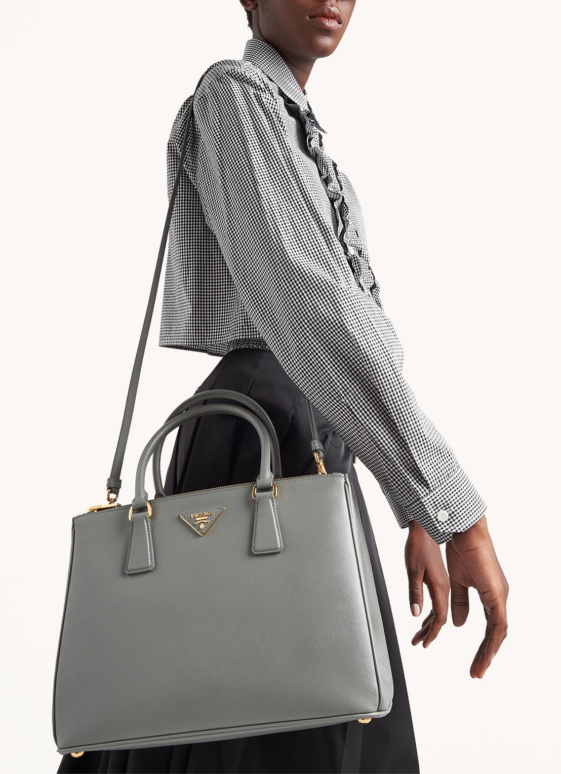 Сумка Prada Galleria Серая N