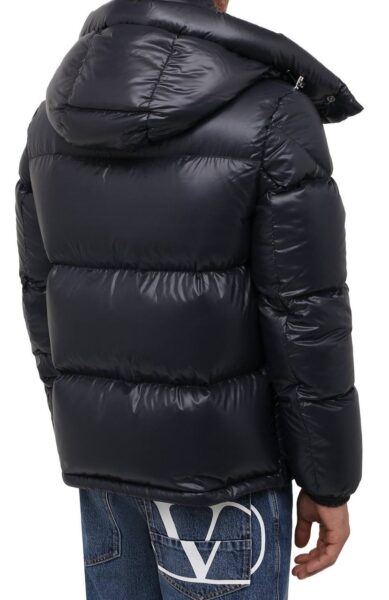 Куртка Moncler Montbeliard Темно синяя M