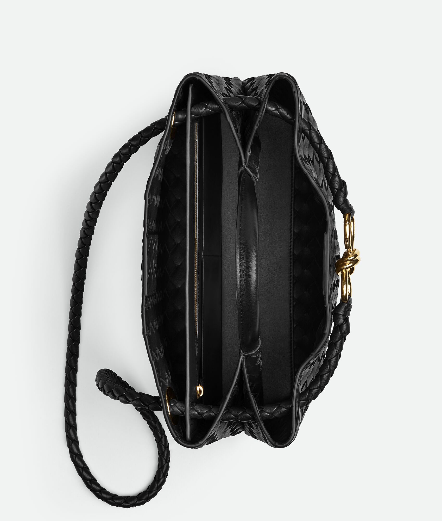 Сумка Bottega Veneta Andiamo Medium Черная N