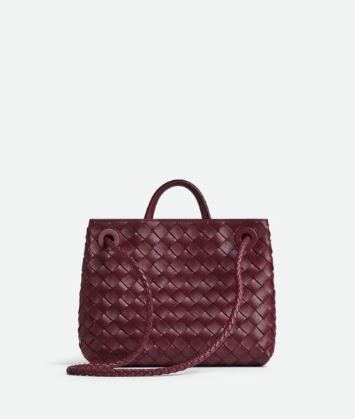 Сумка Bottega Veneta Andiamo Small Бордовая N