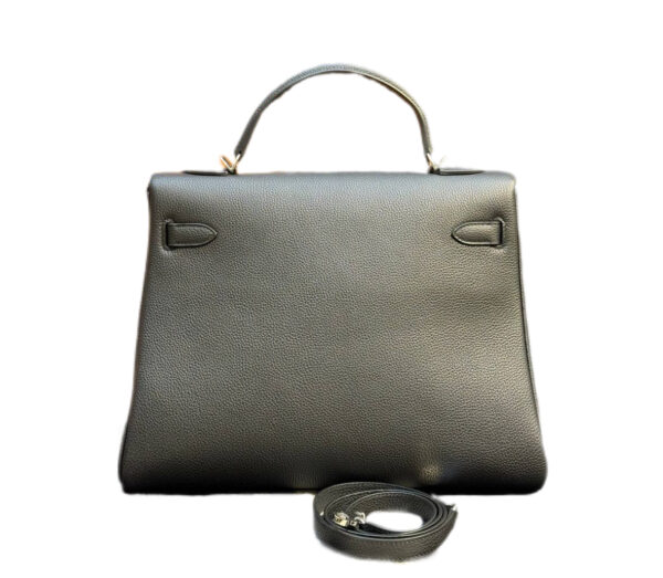 Сумка Hermes Kelly Togo Graphite Grey Темно серая N