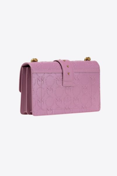 Сумка Pinko Classic Love Bag Icon New Monogram Розовая N