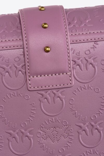 Сумка Pinko Classic Love Bag Icon New Monogram Розовая N