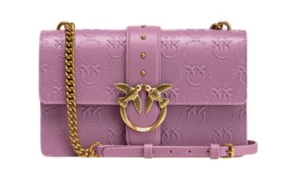 Сумка Pinko Classic Love Bag Icon New Monogram Розовая N