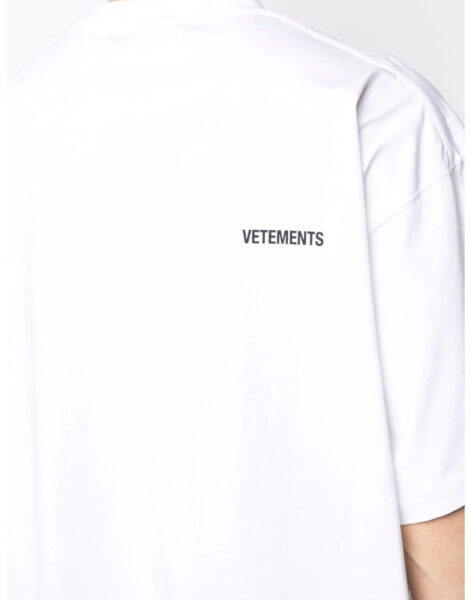 Футболка Vetements No Mainstream Белая F