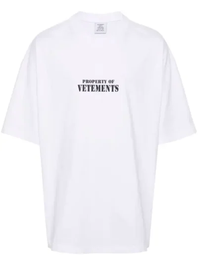 Футболка Vetements Ul Белая F