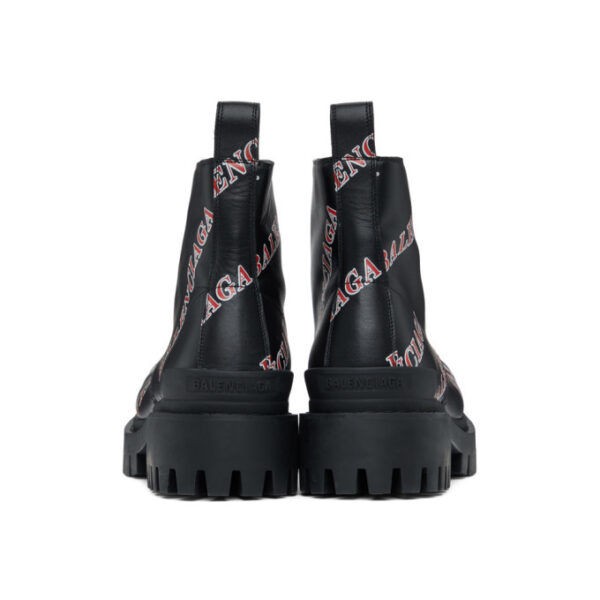 Ботинки Balenciaga Ankle Combat Черные F