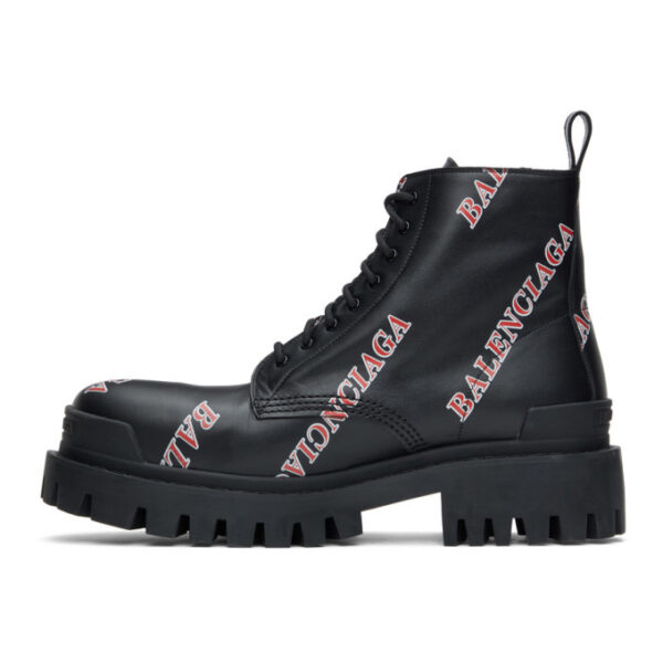 Ботинки Balenciaga Ankle Combat Черные F