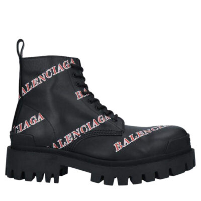 Ботинки Balenciaga Ankle Combat Черные F