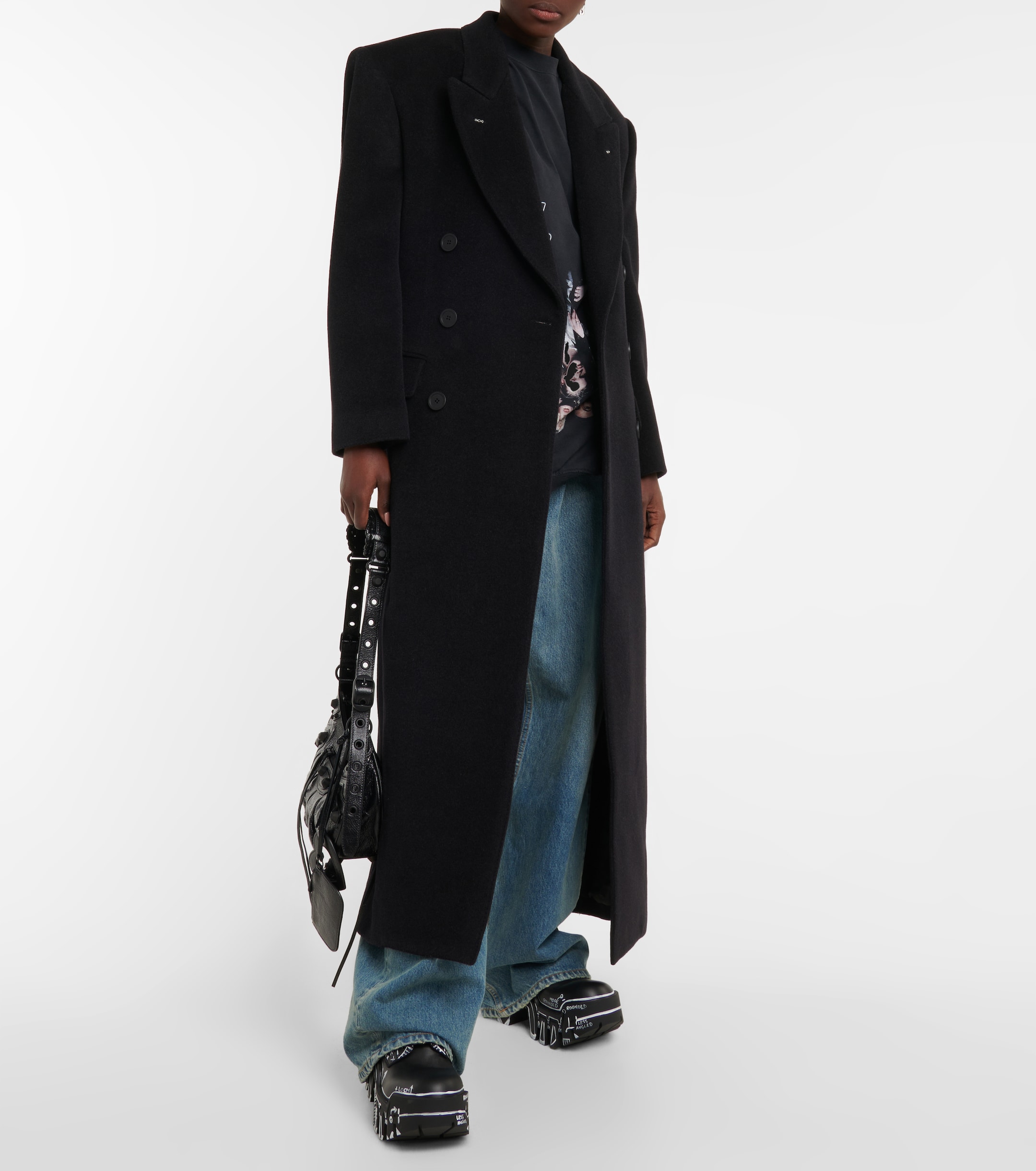 Ботинки Balenciaga Bulldozer Черные F