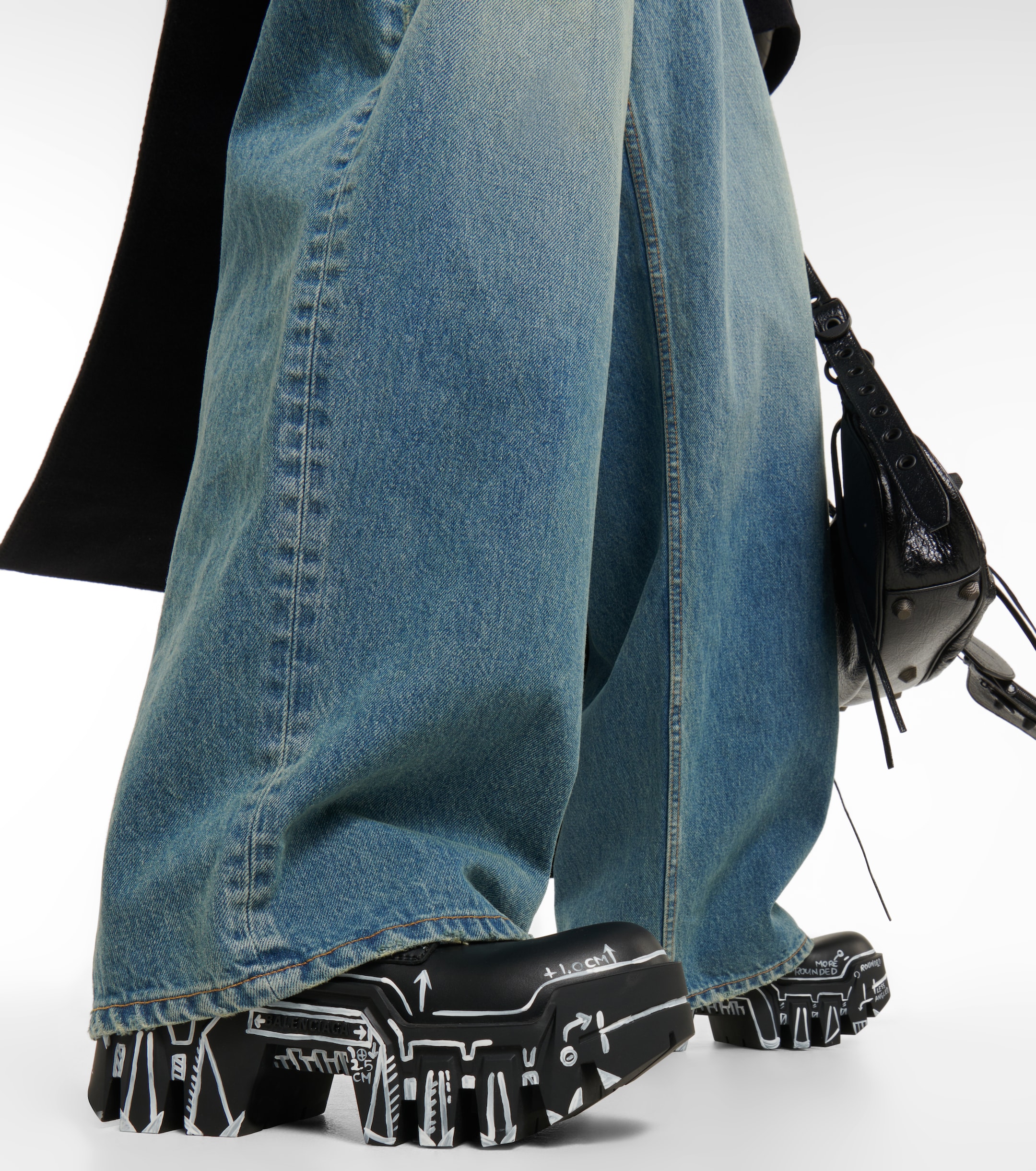 Ботинки Balenciaga Bulldozer Черные F
