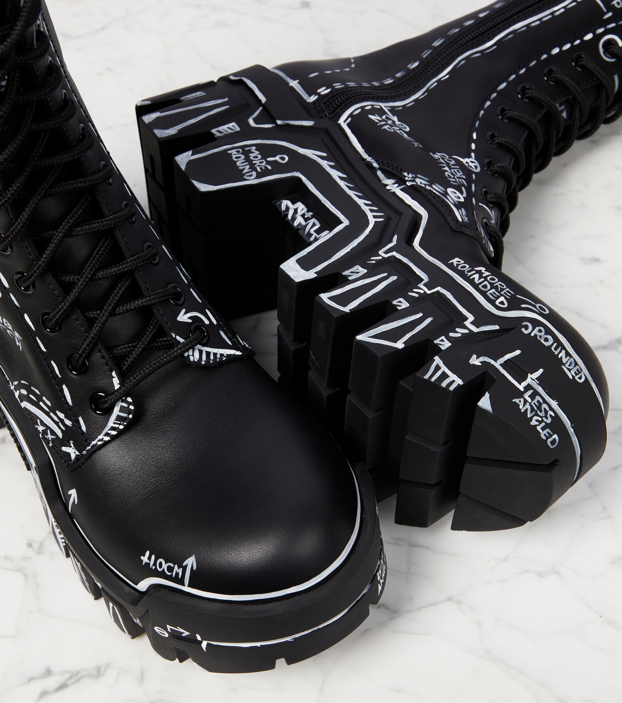 Ботинки Balenciaga Bulldozer Черные F