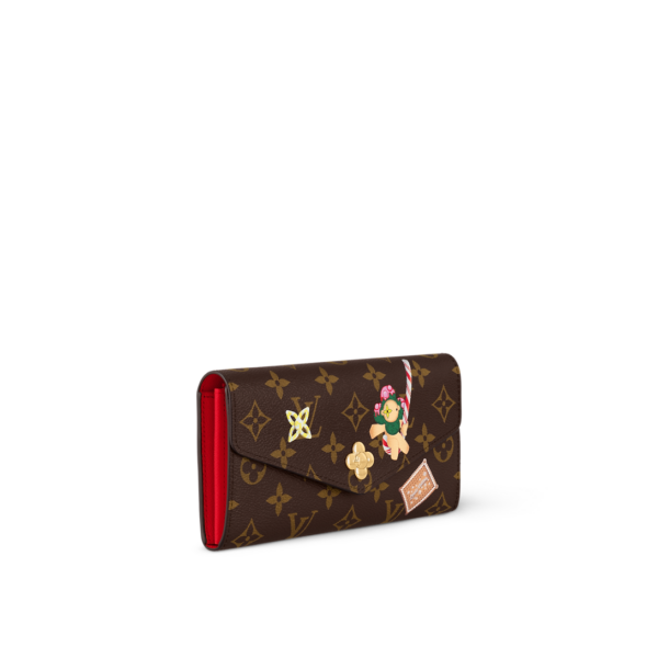 Кошелек Louis Vuitton Sarah Темно коричневый N