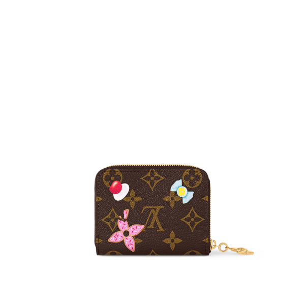 Кошелек Louis Vuitton Zippy Темно коричневый N