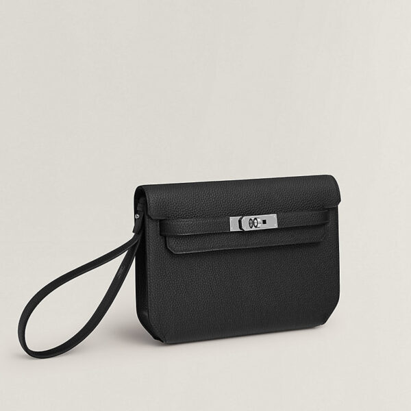 Сумка Hermes Kelly Depeches Черная N