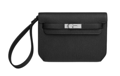 Сумка Hermes Kelly Depeches Черная N