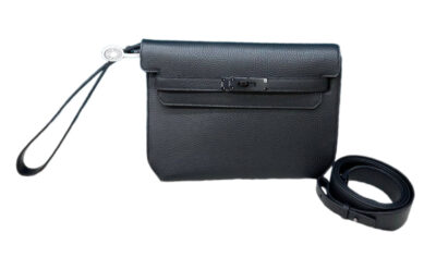Сумка Hermes Kelly Depeches Черная N
