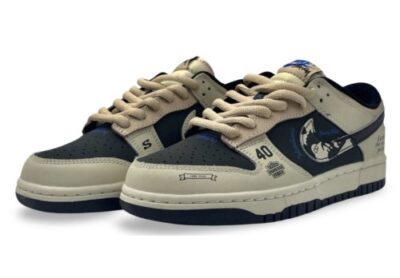 Кроссовки Nike Dunk Low Stussy Th Anniversary Кремовые M