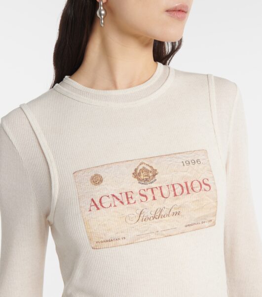 Свитшот Acne Studios Acne Studios Белый F