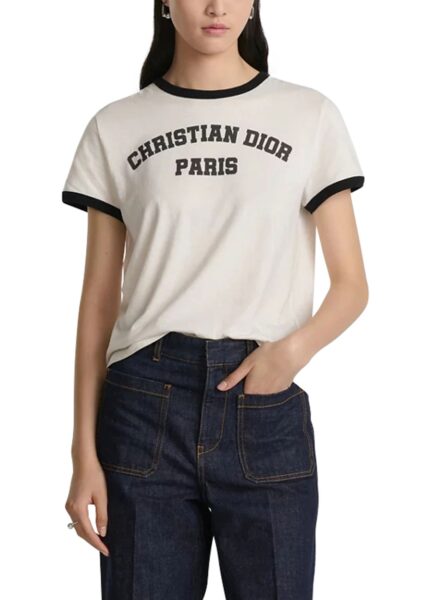 Футболка Dior Christian Paris Белая F