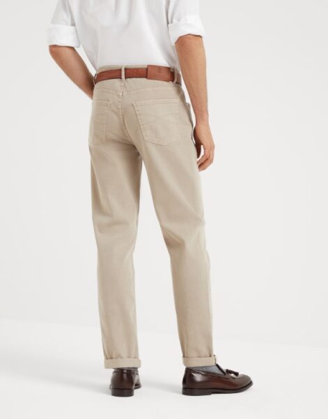 Джинсы Brunello Cucinelli Бежевые M