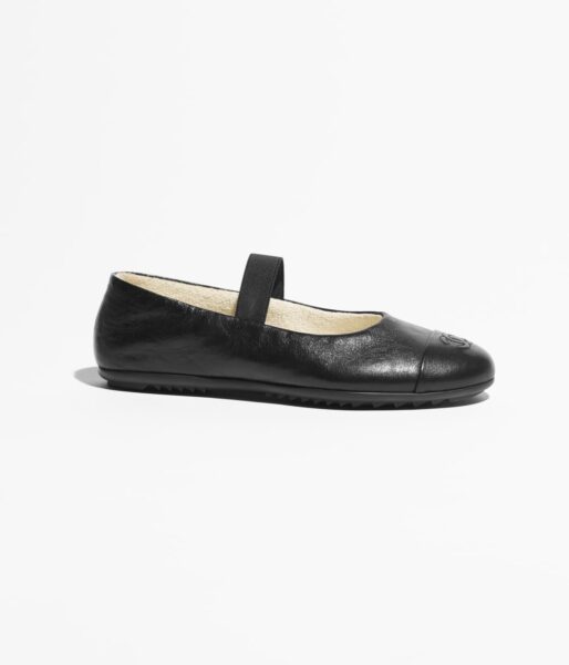 Балетки Chanel Mary Janes Черные F