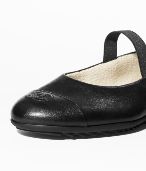 Балетки Chanel Mary Janes Черные F