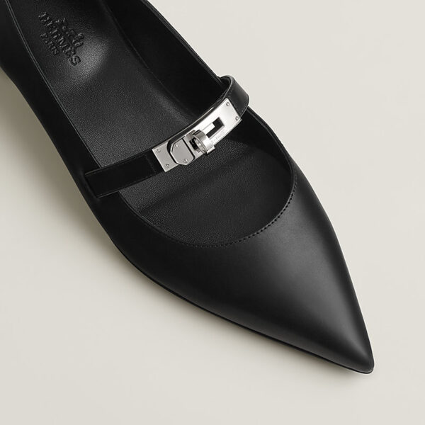 Балетки Hermes Kelly Черные F