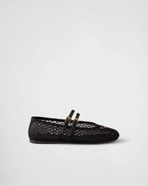 Балетки Prada Mesh Черные F