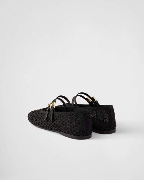 Балетки Prada Mesh Черные F