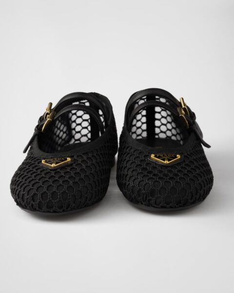 Балетки Prada Mesh Черные F