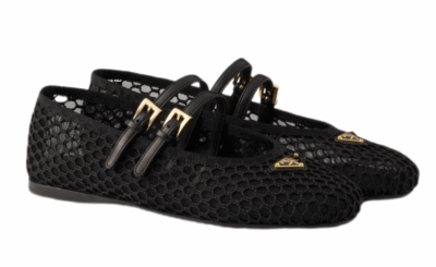 Балетки Prada Mesh Черные F