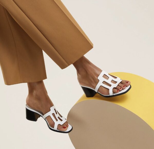 Босоножки Hermes Izzy Белые F
