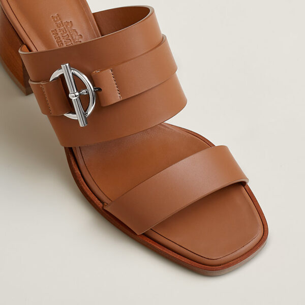 Босоножки Hermes Kute Коричневые F