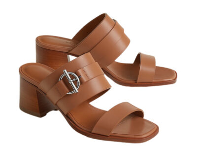 Босоножки Hermes Kute Коричневые F