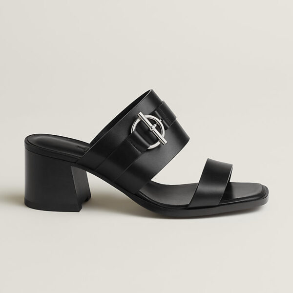Босоножки Hermes Kute Черные F