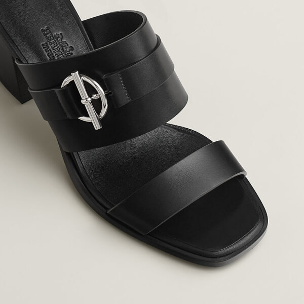 Босоножки Hermes Kute Черные F