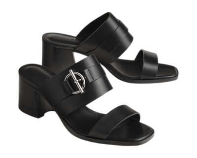 Босоножки Hermes Kute Черные F