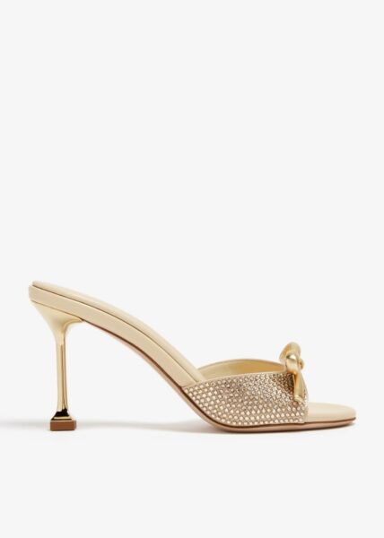 Босоножки Miu Miu Miu Miu Золотые F