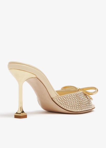 Босоножки Miu Miu Miu Miu Золотые F