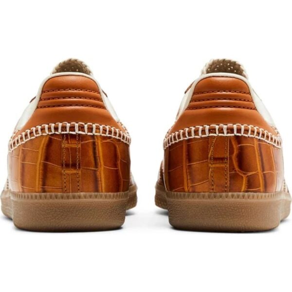 Кроссовки Adidas Samba Wales Bonner Brown Croc Коричневые F