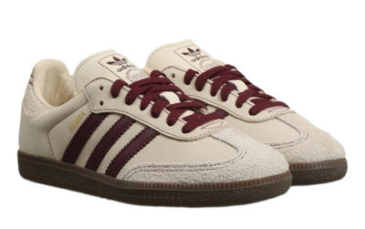 Кроссовки Adidas Wmns Samba Og Бежевые F