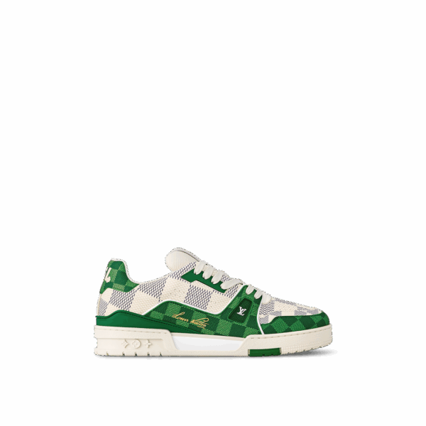 Кроссовки Louis Vuitton Lv Trainer Зеленые M