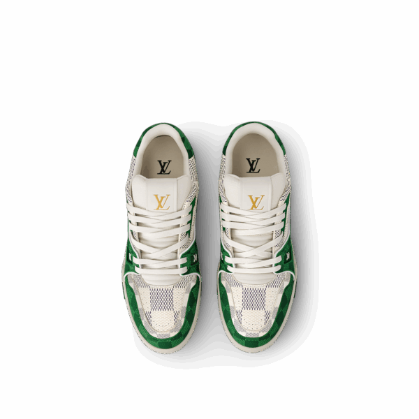 Кроссовки Louis Vuitton Lv Trainer Зеленые M