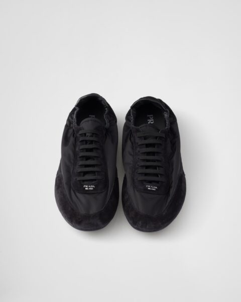 Кроссовки Prada Collapse Re nylon Черные F