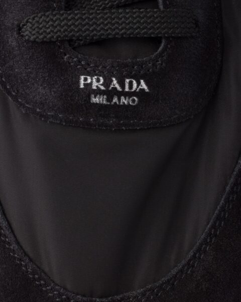 Кроссовки Prada Collapse Re nylon Черные F