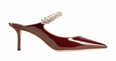 Мюли Jimmy Choo Bing Бордовые F