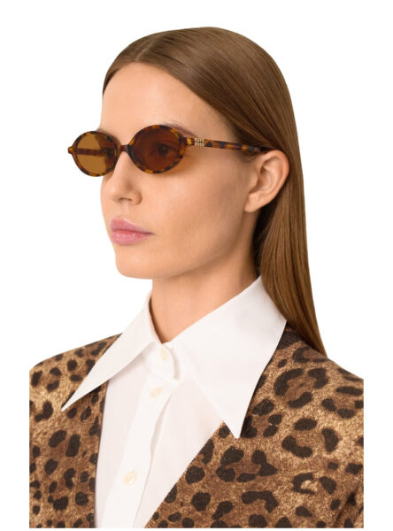 Очки Miu Miu Коричневые F